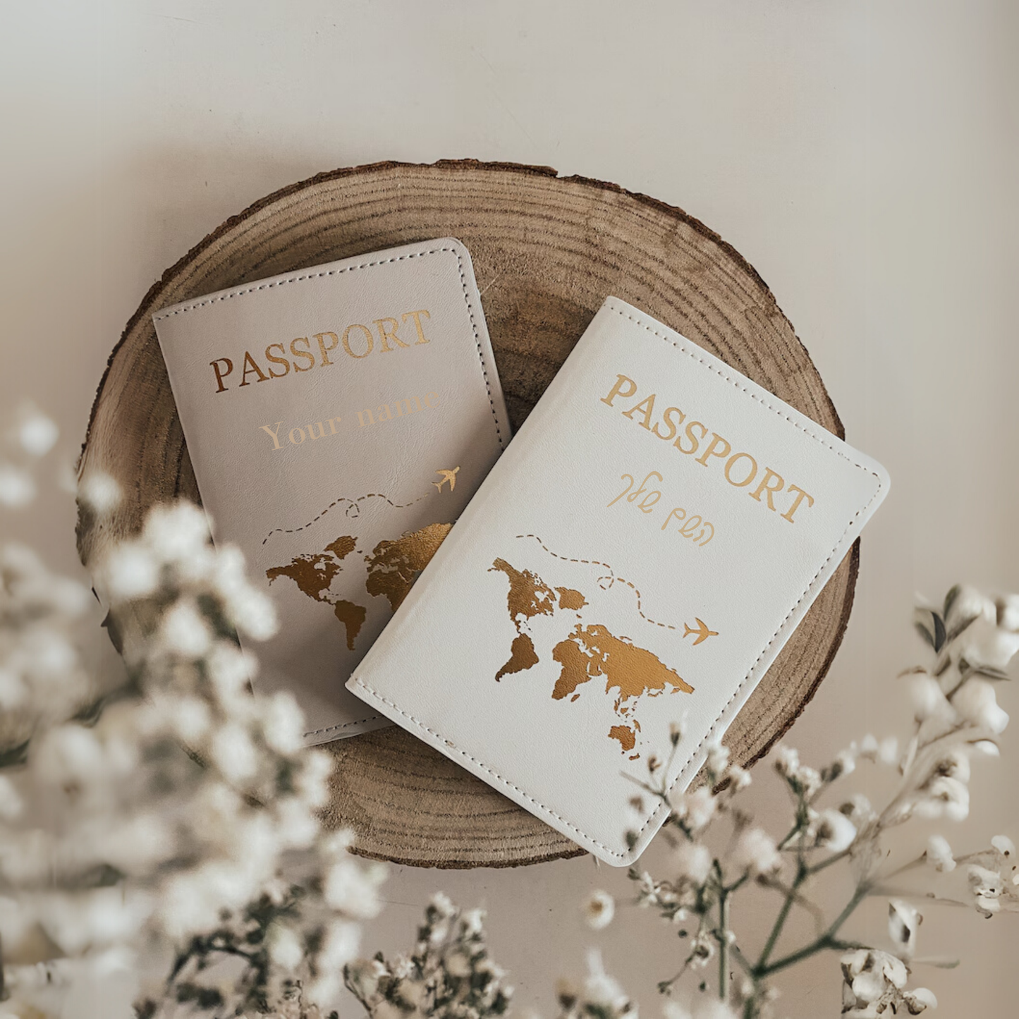 כיסוי דרכון בהקדשה אישת - MyLove™