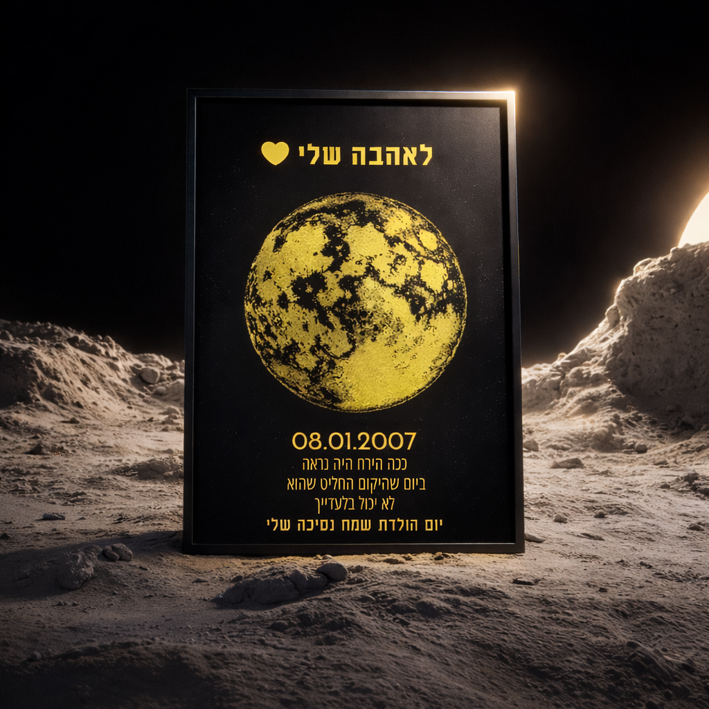 הירח ביום המיוחד שלכם מבית - MyLove™
