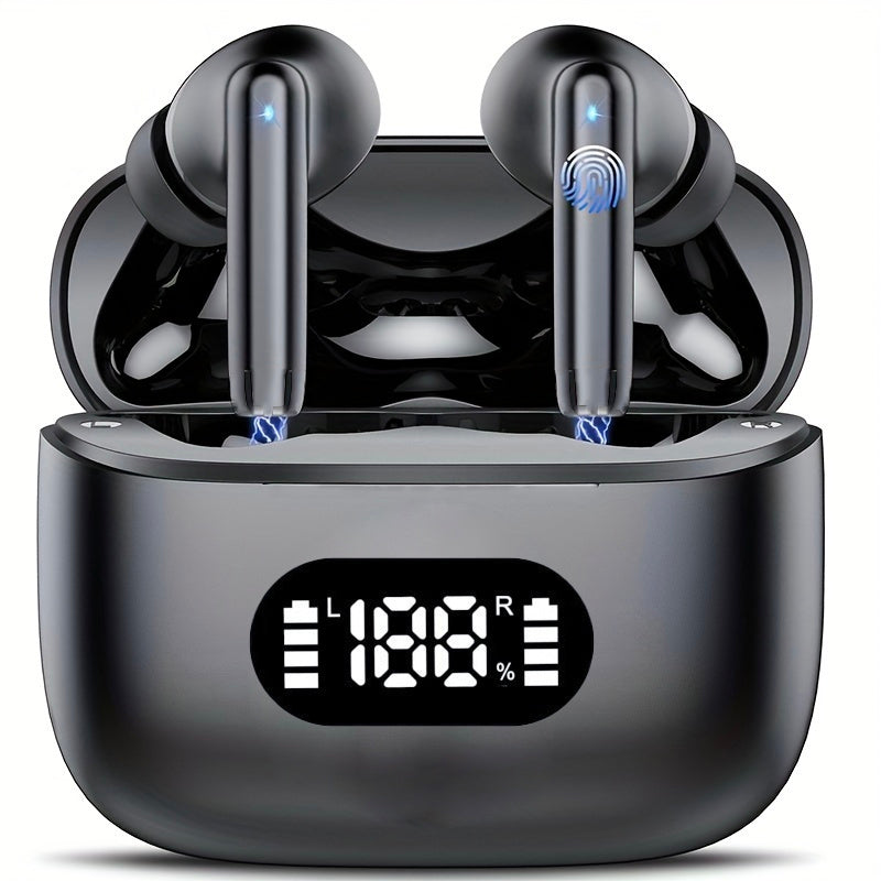 אוזניות EarBuds - אלחוטיות עם מסך לד וביטול רעשים מבית MyLove™